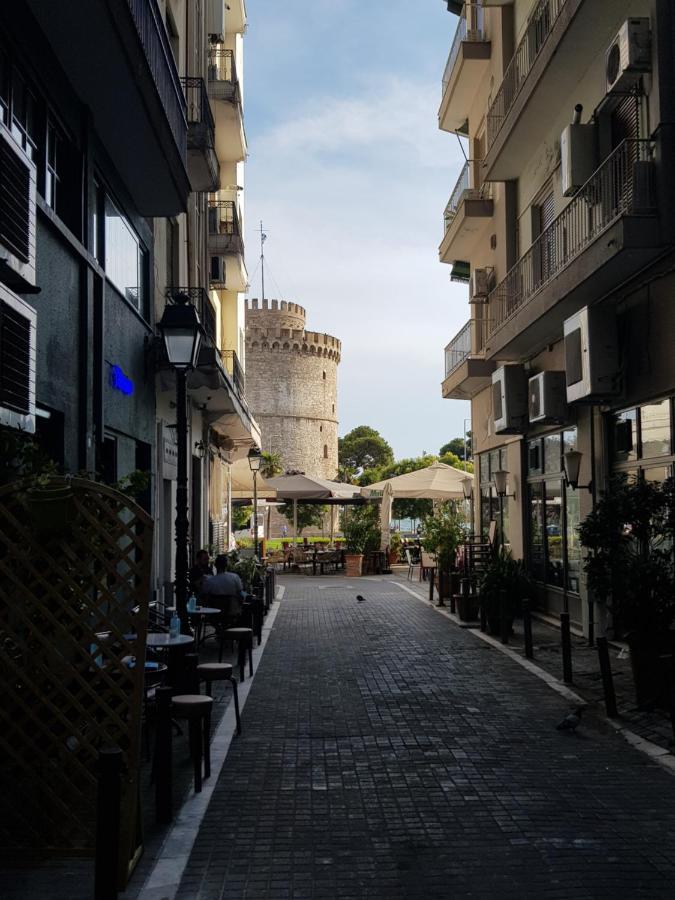 Quiet City Centre Apartment With Large Balcony Thessaloníki Ngoại thất bức ảnh